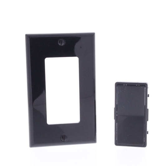 Leviton DRK0R-E Black Color Change Kit for Mural TouchPoint Multi-Remote Dimmer