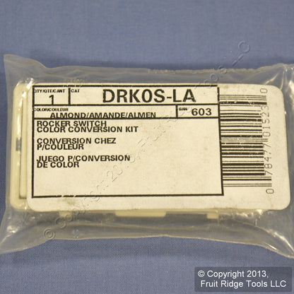 Leviton Almond Color Conversion Kit For 1-Address On/Off Controller DRK0S-LA