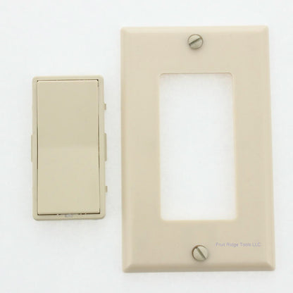 Leviton Ivory Faceplate Color Conversion Kit For 1-Address Controller DRK0S-LI