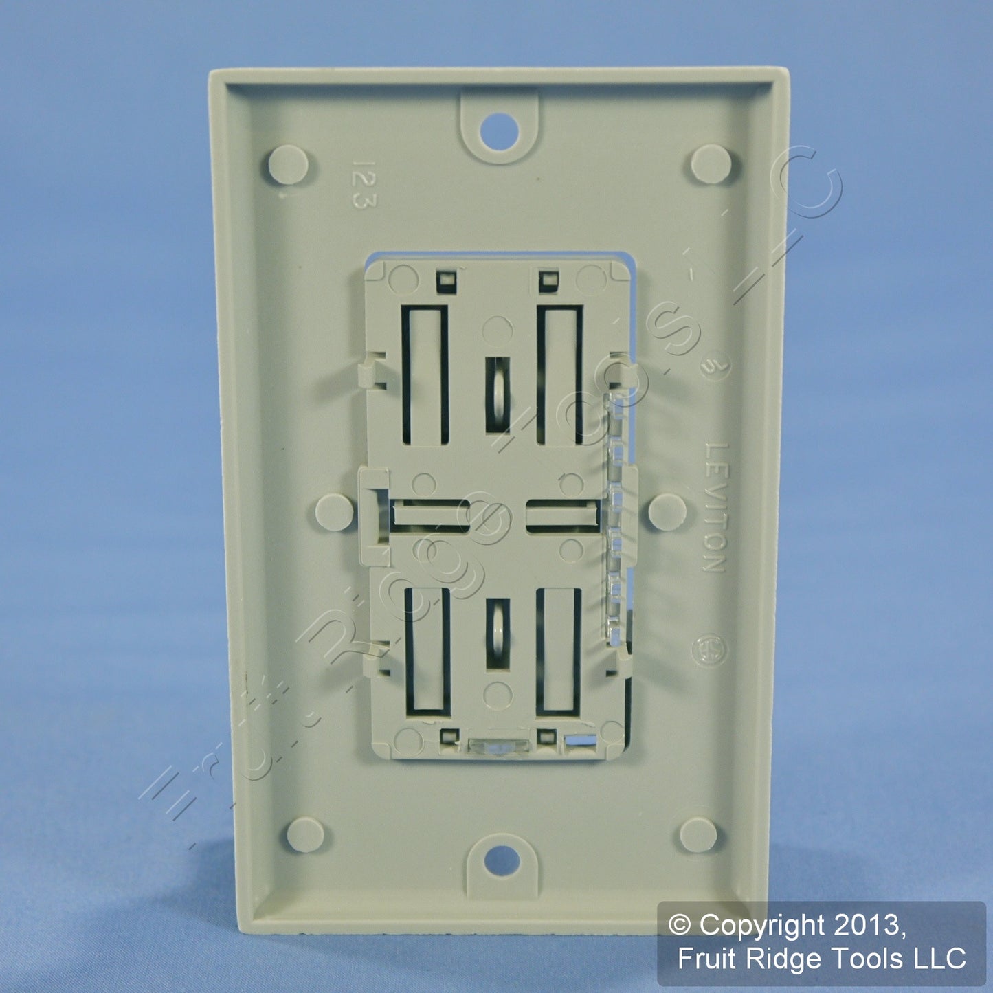 Leviton Gray Color Change Kit for Mural Mosaic DHC Dimmer Switch DRKDD-1LG