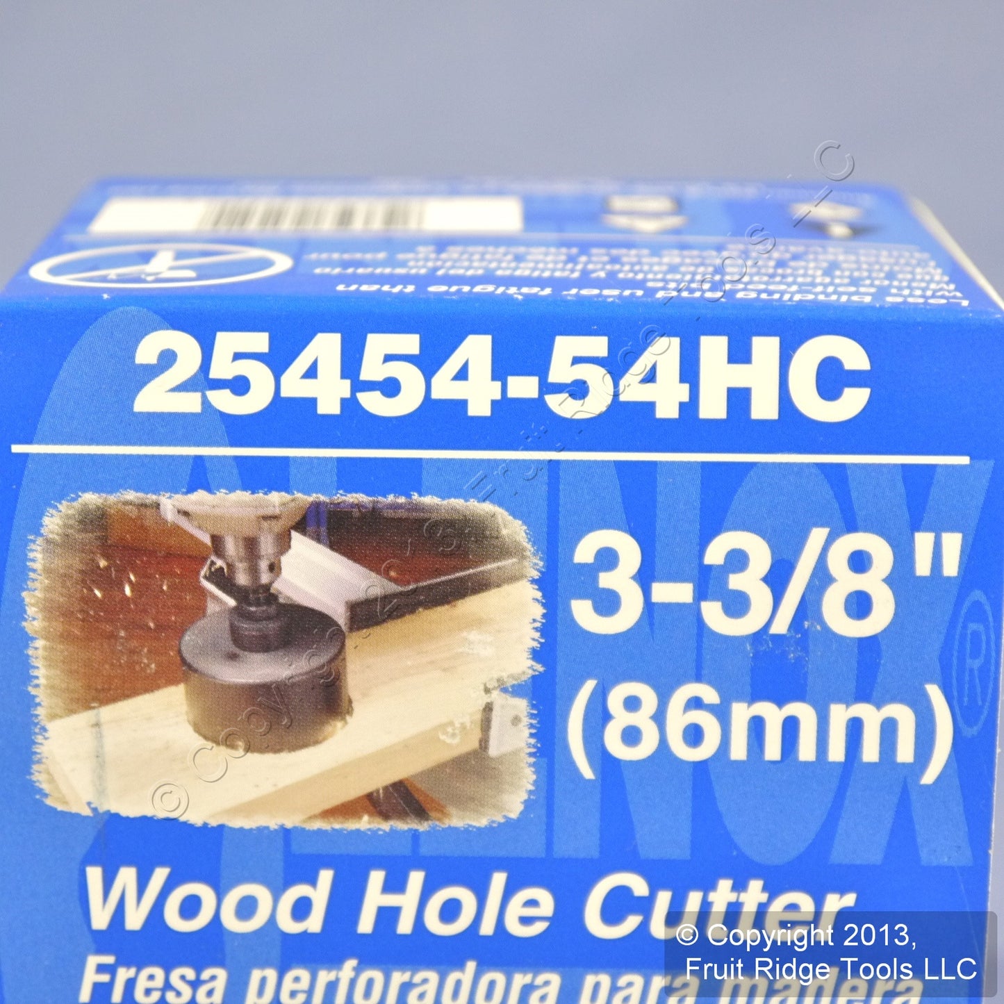 Lenox Hole Saw Wood Cutter Single Carbide Tooth Blade 3-3/8" 25454-54HC