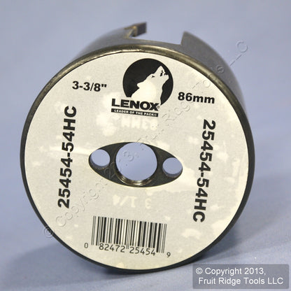2 Lenox Hole Saw Wood Cutters Single Carbide Tooth Blade 3-3/8" 25454-54HC
