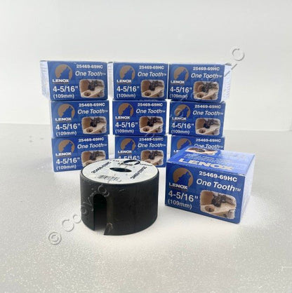 Lenox 25469-69HC Hole Saw Wood Cutters 4-5/16" 1-Carbide Tooth 2" Depth 10-Pack