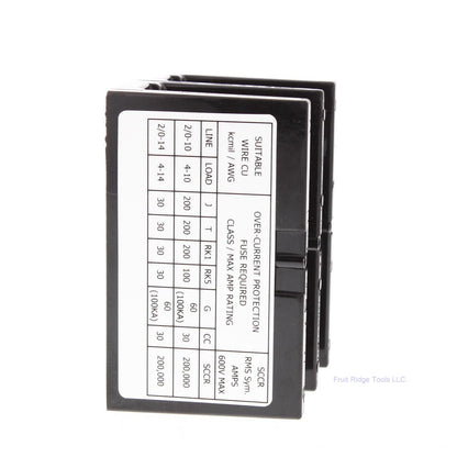 Littelfuse POWR-BLOKS Power Distribution Splicer Block 600V 175A 2 Pole LFD25702