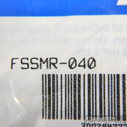 Fusion Splice Micro Sleeves Splitter/Coupler 40MM x 1.5MM Leviton FSSMR-40 100PK