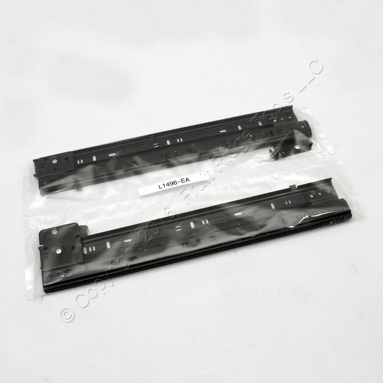 14" Side Mount 80-lb Load Capacity 3/4 Extension Kitchen Cabinet Drawer Slides