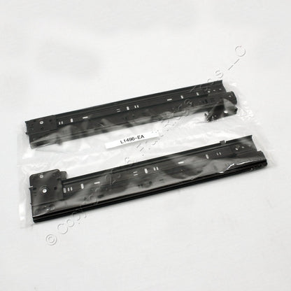 14" Side Mount 80-lb Load Capacity 3/4 Extension Kitchen Cabinet Drawer Slides