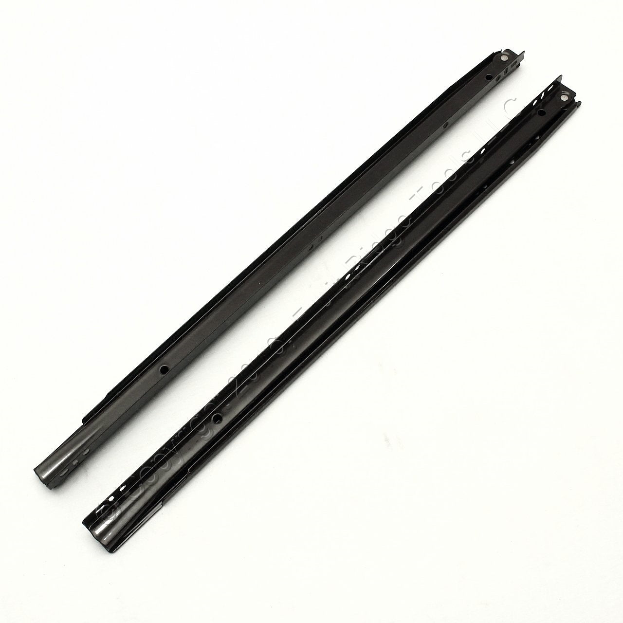 Pair 20" Side Mount 80-lb Load Capacity 3/4 Extension Cabinet Drawer Slides