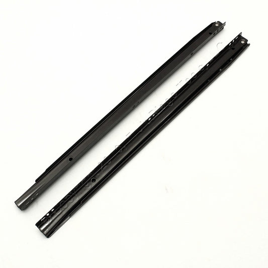 Pair 20" Side Mount 80-lb Load Capacity 3/4 Extension Cabinet Drawer Slides