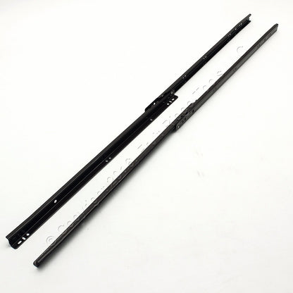 Pair 20" Side Mount 80-lb Load Capacity 3/4 Extension Cabinet Drawer Slides