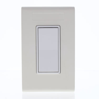 Lightolier CR-3-W White Single Pole Crescendo Remote Wall Switch Control