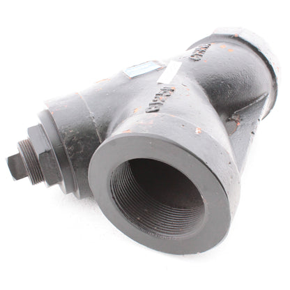 Legend Valve 3" Black T-17 D.I. WYE Y-STRAINER Cast Iron Blemished