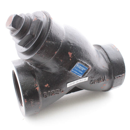 Legend Valve 3" Black T-17 D.I. WYE Y-STRAINER Cast Iron Blemished