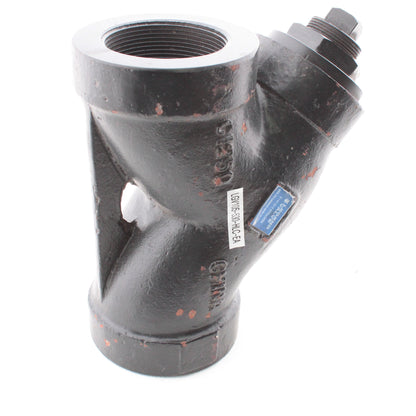 Legend Valve 3" Black T-17 D.I. WYE Y-STRAINER Cast Iron Blemished