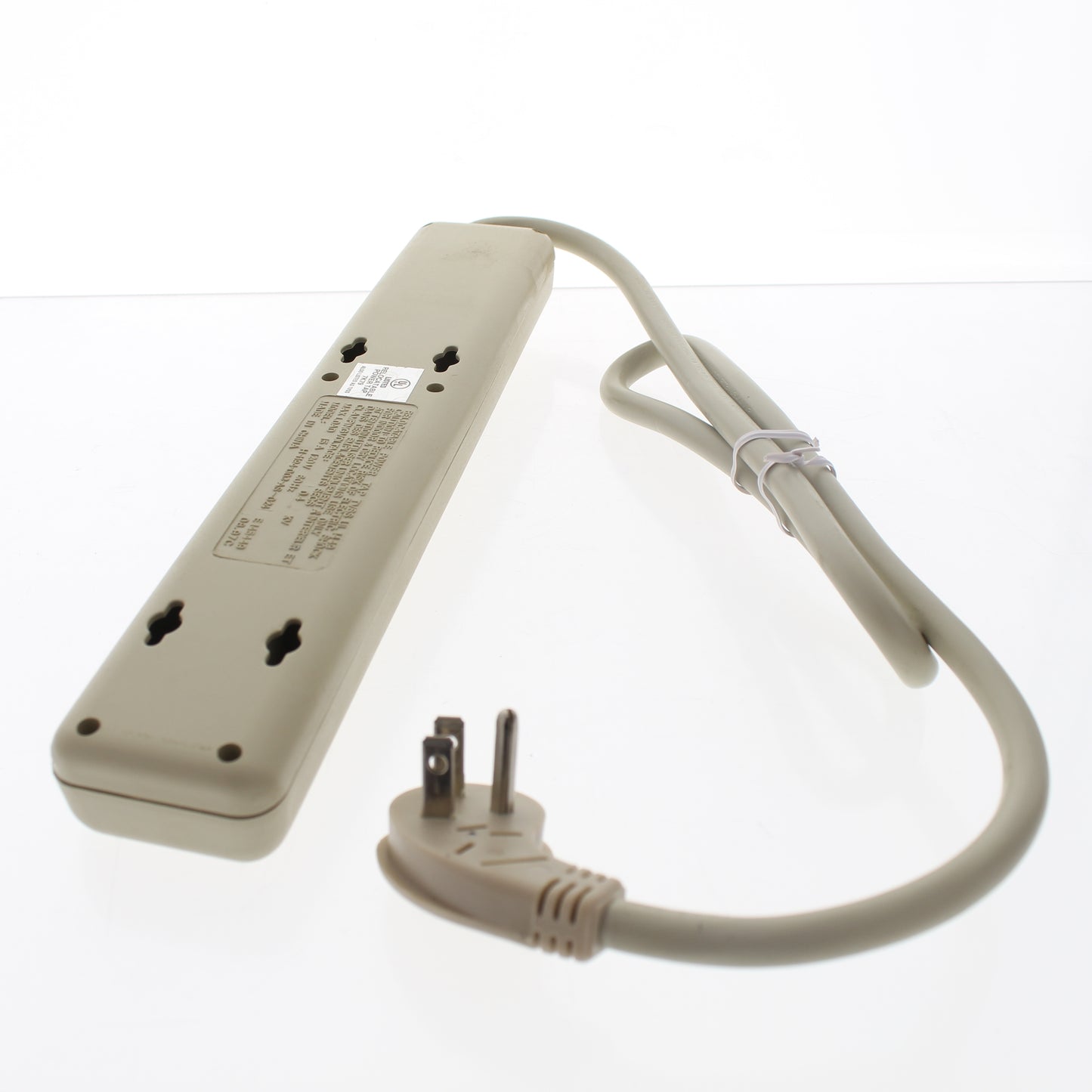 Leviton H1194-003-AS 6-Outlet Surge Protector 1/2" Thick w/ 3ft Cord 210 Joules
