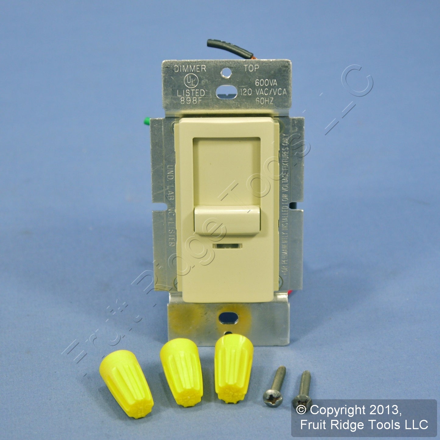Leviton INM06-1LI Ivory Illumatech Slide Light Dimmer Switch 600W Incandescent