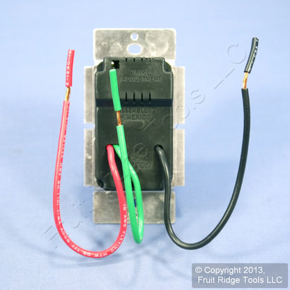 Leviton INM06-1LI Ivory Illumatech Slide Light Dimmer Switch 600W Incandescent