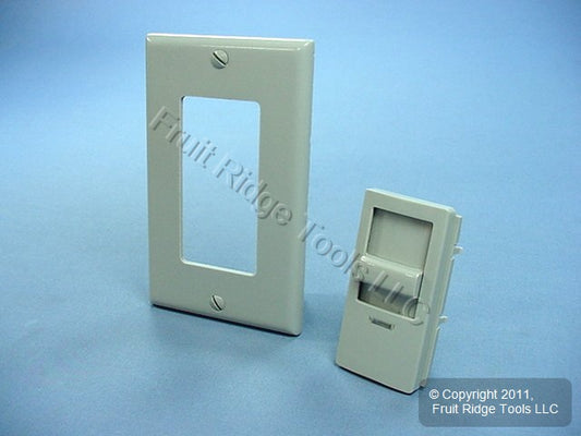 Leviton Gray Illumatech Fan Speed Control Color Change Conversion Kit INQFK-G