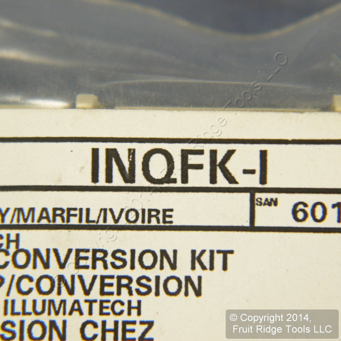 Leviton Ivory Illumatech Fan Speed Control Color Change Conversion Kit INQFK-I