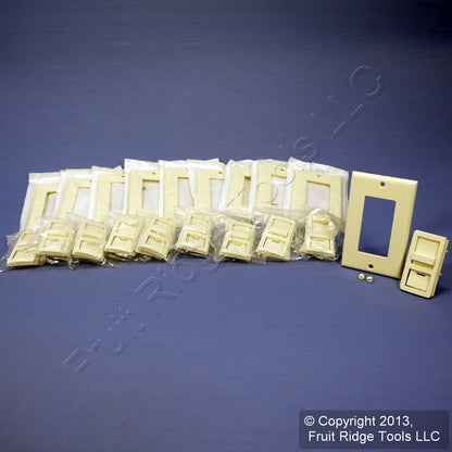 10 Leviton Almond Color Conversion Kits for Illumatech Dimmer Switches IPKIT-A