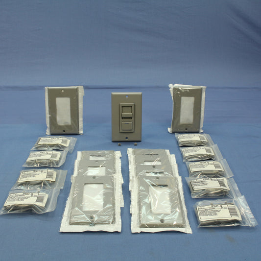 Leviton IPKIT-G Gray Color Conversion Kit for Illumatech Dimmer Switch 10-pack