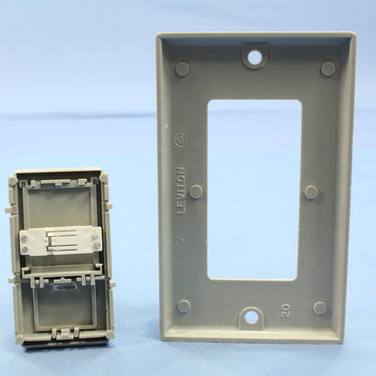 Leviton IPKIT-G Gray Color Conversion Kit for Illumatech Dimmer Switch 10-pack