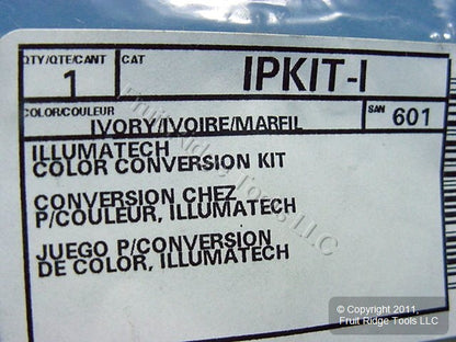 Leviton Ivory Color Change Conversion Kit for Illumatech Dimmer Switch IPKIT-I