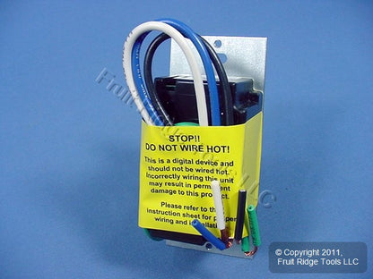 Leviton IPP10-1LI Ivory Manual-ON Motion Sensor Occupancy Switch 800W 900 sq ft