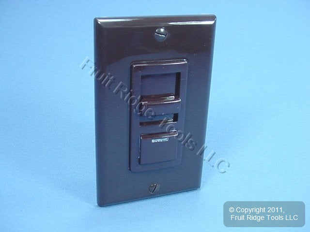 Leviton Brown Color Change Conversion Kit for Illumatech Fan Control IPQFK-B