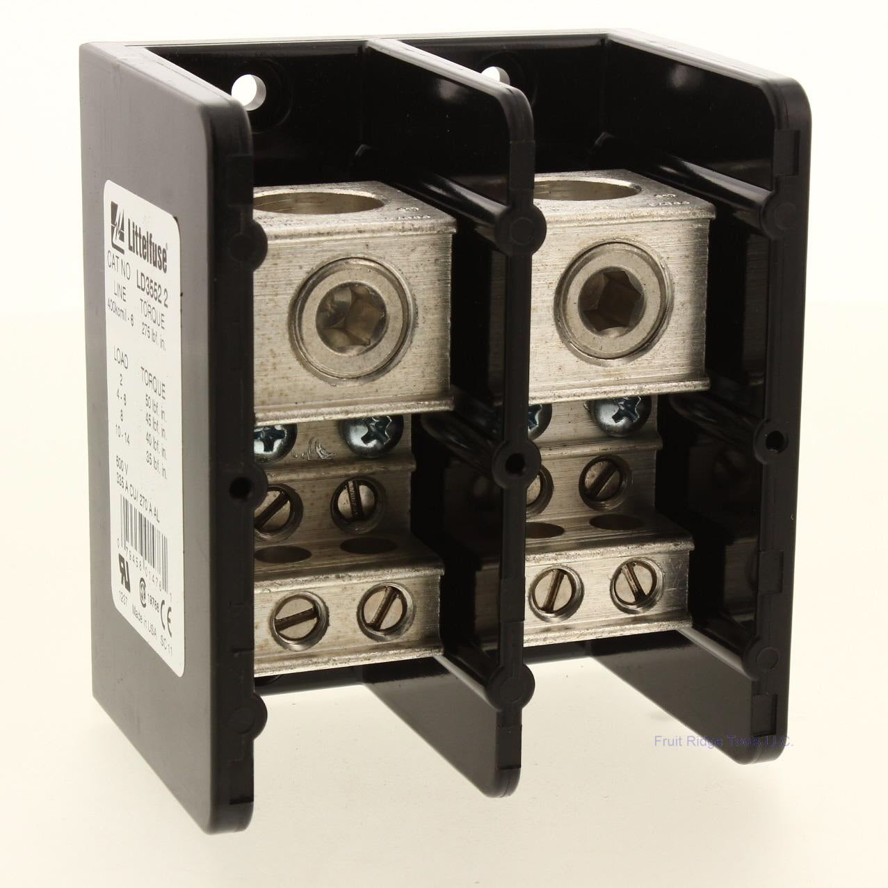 Littelfuse LD3552-2 Power Distribution Blocks POWR-BLOKS Series 600V