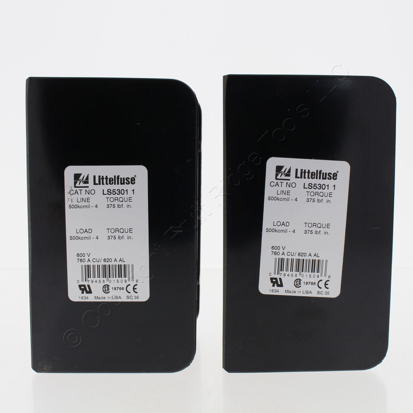 Littelfuse Powr-Gard LS5301-1 High-Current 1-Pole Feed Through 600V 760A 2-Pack