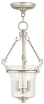 Livex Lighting 50922-35 Cortlant 2Light 11" Wide Pendant with Clear Glass Shade