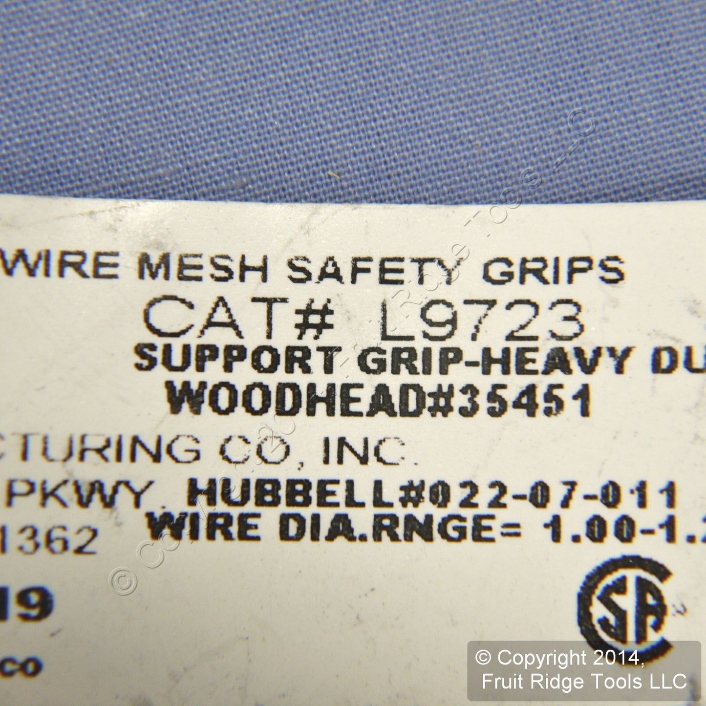 Leviton Strain Relief Heavy Duty Split Lace Support Cable Grip 1.00"-1.24" L9723