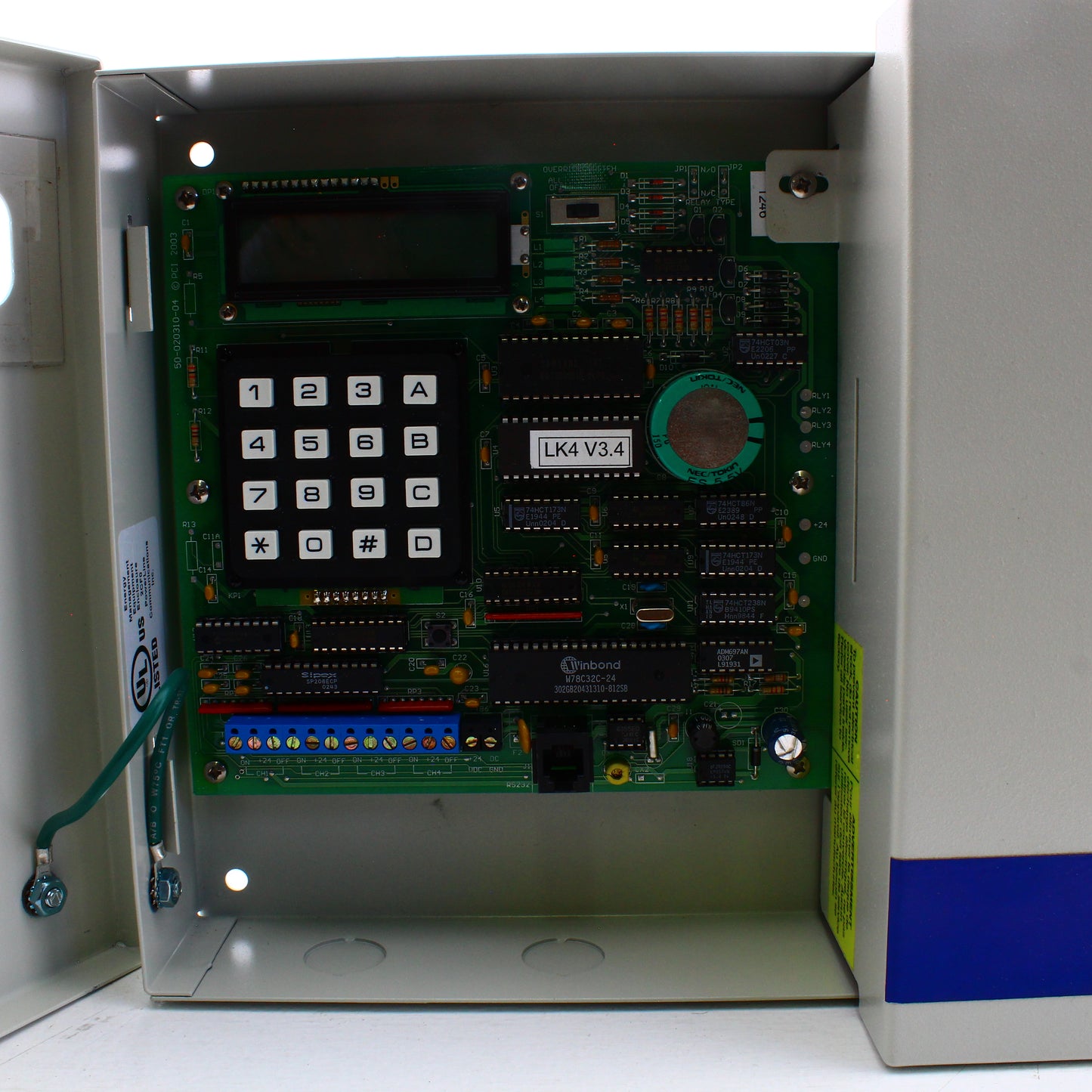 Leviton 01-020312-07 Lite Keeper Model LK4 Stand-Alone Lighting Control Panel