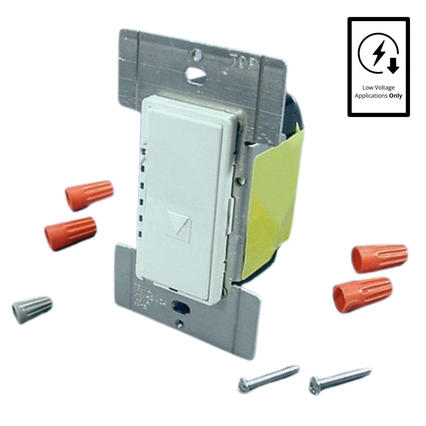 Leviton MLE03-1LW White Mural Dimmer Multi-Way 350VA Electronic Low Volt Preset
