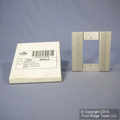 Leviton Monet Strap Mount Larger Decora Adapter Plate MN0LA