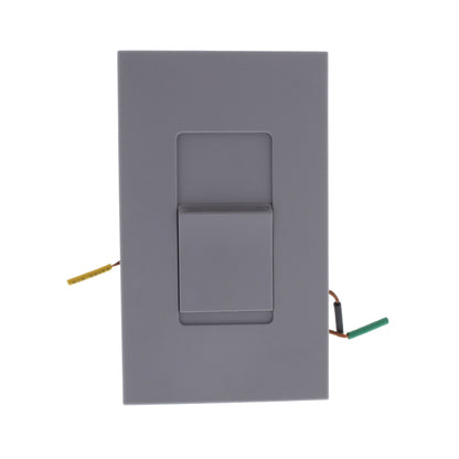 Leviton MNE04-1LG Gray Monet Slide Light Dimmer 400VA Electronic Low Voltage