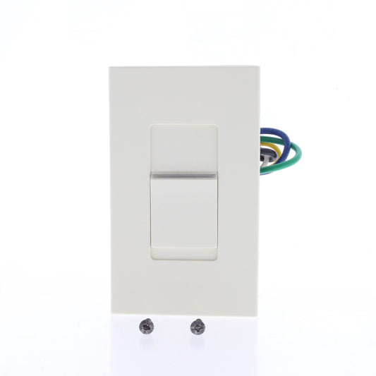 Leviton MNF07-1LA Almond Monet Slide Ceiling Fan Speed Control 120V 7.5A