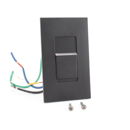 Leviton MNF07-1LE Black Monet Slide Ceiling Fan Speed Control 120V 7.5A