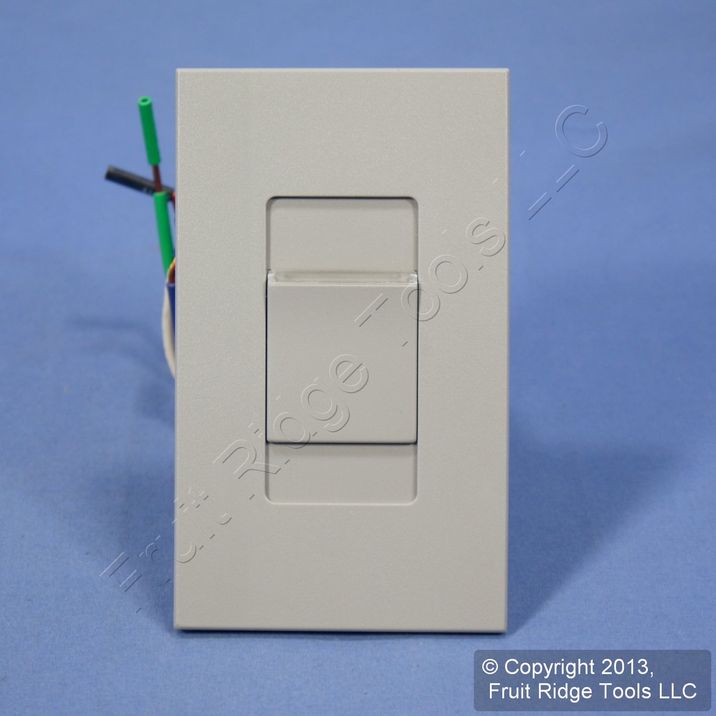 Leviton MNF10-1LG Gray Monet Slide Ceiling Fan Speed Control 120V 10A
