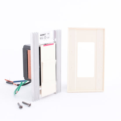 Leviton MNI06-10A Almond Monet Slide Dimmer Switch 600W Incandescent