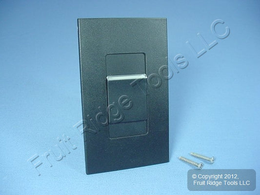 Leviton MNI06-1LE Black Monet Slide Light Dimmer Switch 600W Incandescent