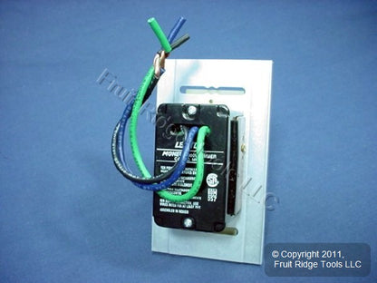Leviton MNI10-10I Ivory Monet Slide Dimmer Switch 1000W Incandescent