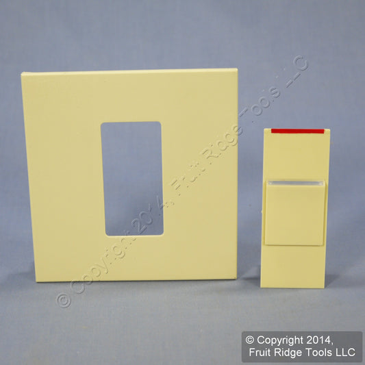 Leviton IPKIT-LLI Ivory Color Change Conversion Kit for Wide Fin Monet Control