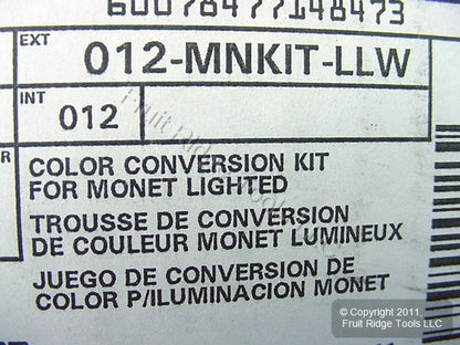 Leviton White Color Change Conversion Kit for Wide Fin Monet Control IPKIT-LLW