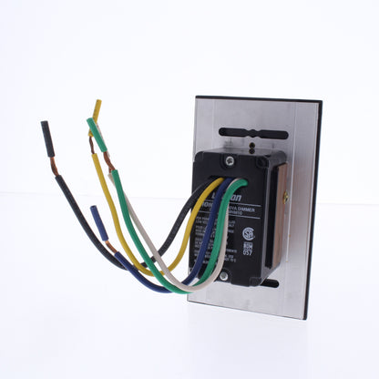 Leviton MNM10-1LE Black Monet Magnetic Low Voltage Light Dimmer Switch 1000VA