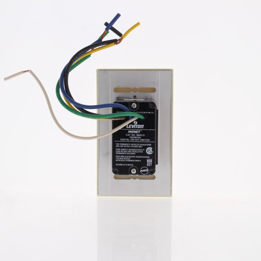 Leviton Almond Monet Scene Capable Switch 1000VA