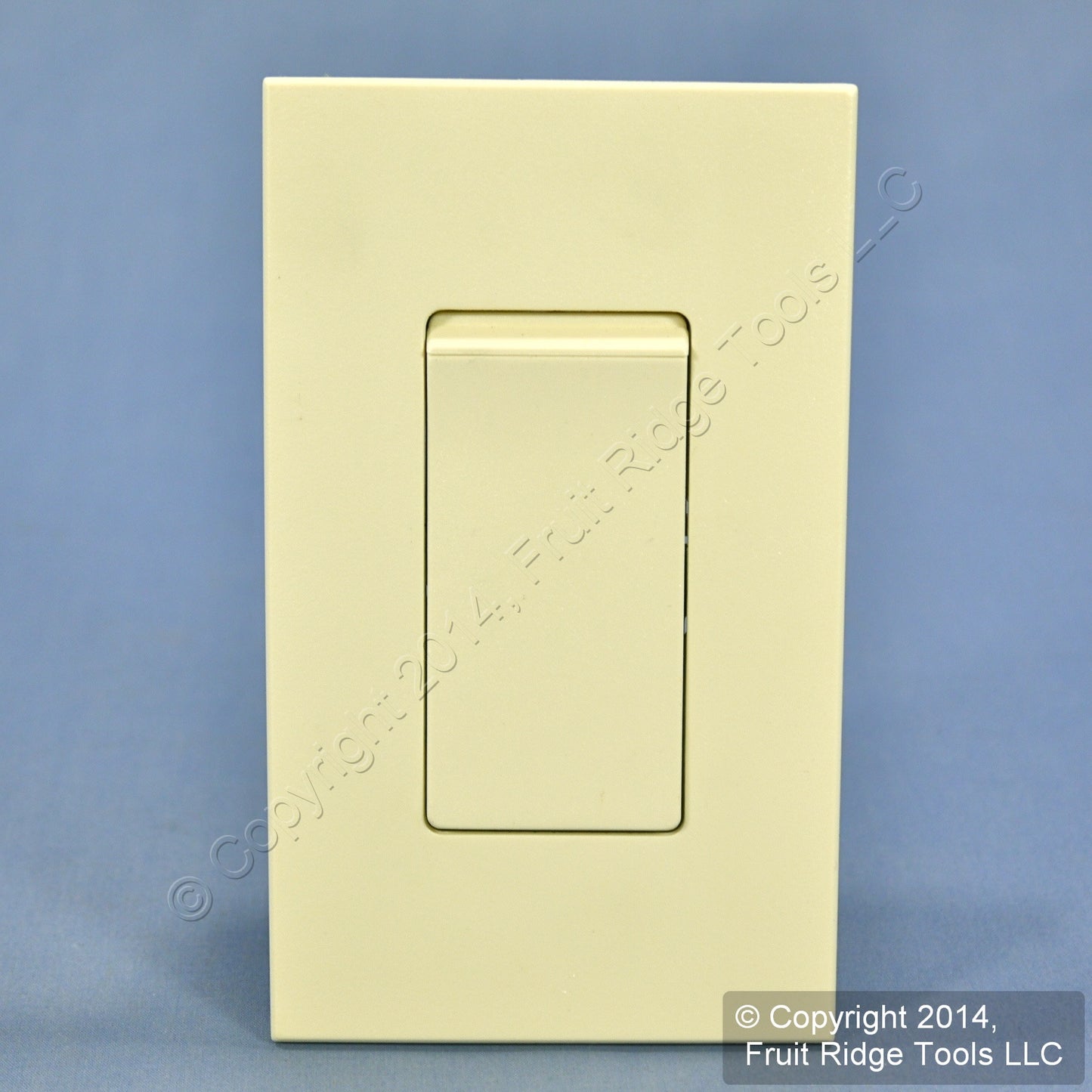 Leviton MNS20-D3A Almond Narrow Fin Monet 3-Way Rocker Switch 20A 120/277V 60Hz