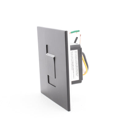 Leviton Black Monet Fluorescent Slide Light Dimmer Switch 1125W 120V MNX15-1LE