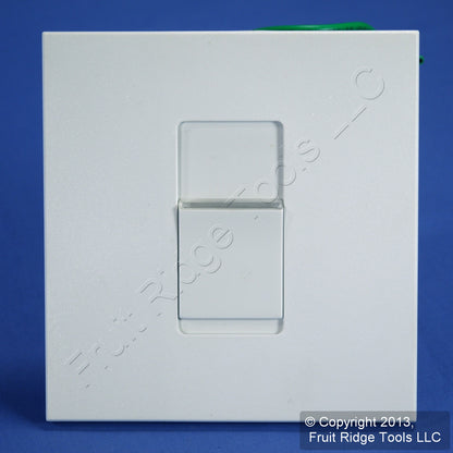 Leviton MNX15-7LW White Monet Fluorescent Slide Dimmer Light Switch 1500VA